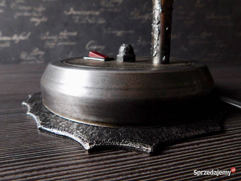 Lampa biurkowa PRL metamorfoza Dom i Ogród Słupsk sprzedam