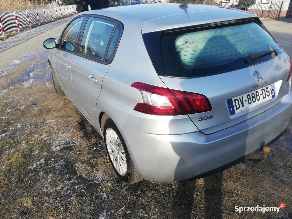 Peugeot 308 16 HDI 2015 r Motoryzacja Września
