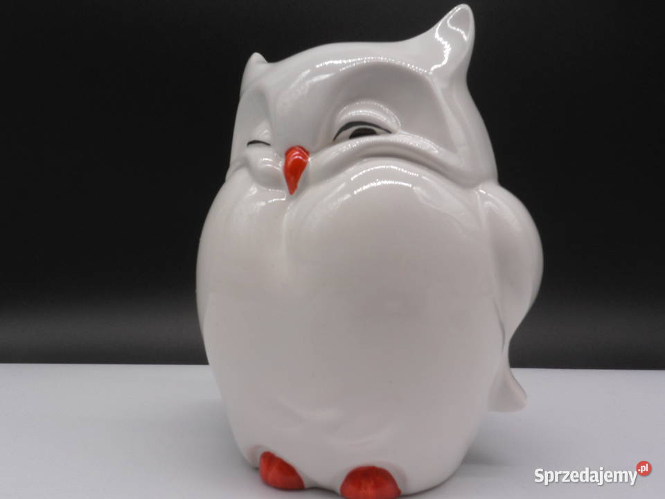 Figurka Goebel Skarbonka SOWA Porcelana W wielkopolskie Raszków
