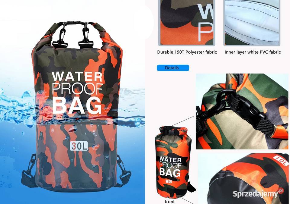 Rolbag Worek Torba 30 L Wodoodporny do sportów Sieradz
