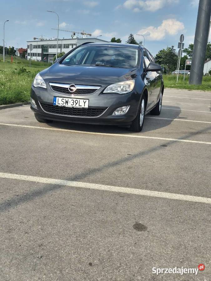 Opel Astra J 140 2012 benzyna gaz Krępiec