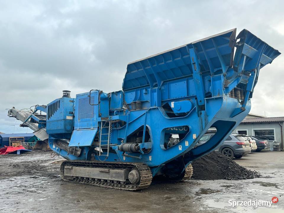 Kruszarka szczękowa Terex Pegson XR400 Rok produkcji 2006 Kołodziejewo sprzedam
