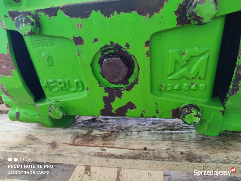 Most napędowy 024849 041870 041869 Merlo P 347 Motoryzacja wielkopolskie Wilkowo