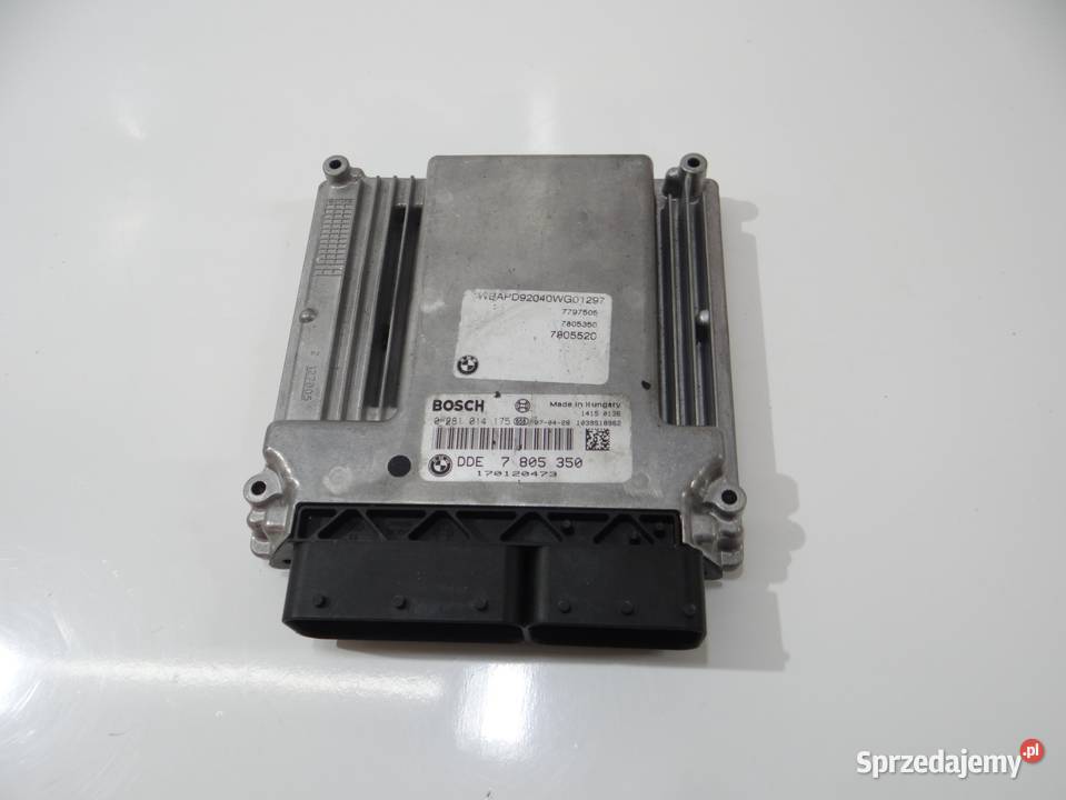 KOMPUTER STEROWNIK SILNIKA BMW X3 E83 LCI 306D3 lubelskie sprzedam