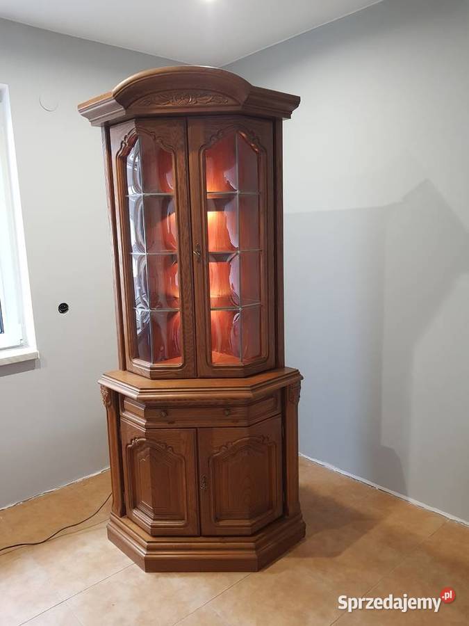 Witryna narożna 67cm Tokary sprzedam
