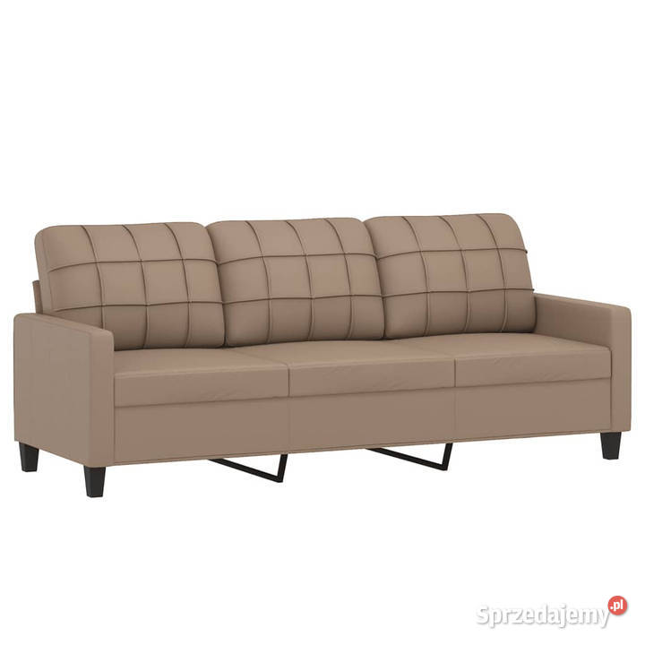 3osobowa sofa z podnóżkiem cappuccino 180 Warszawa