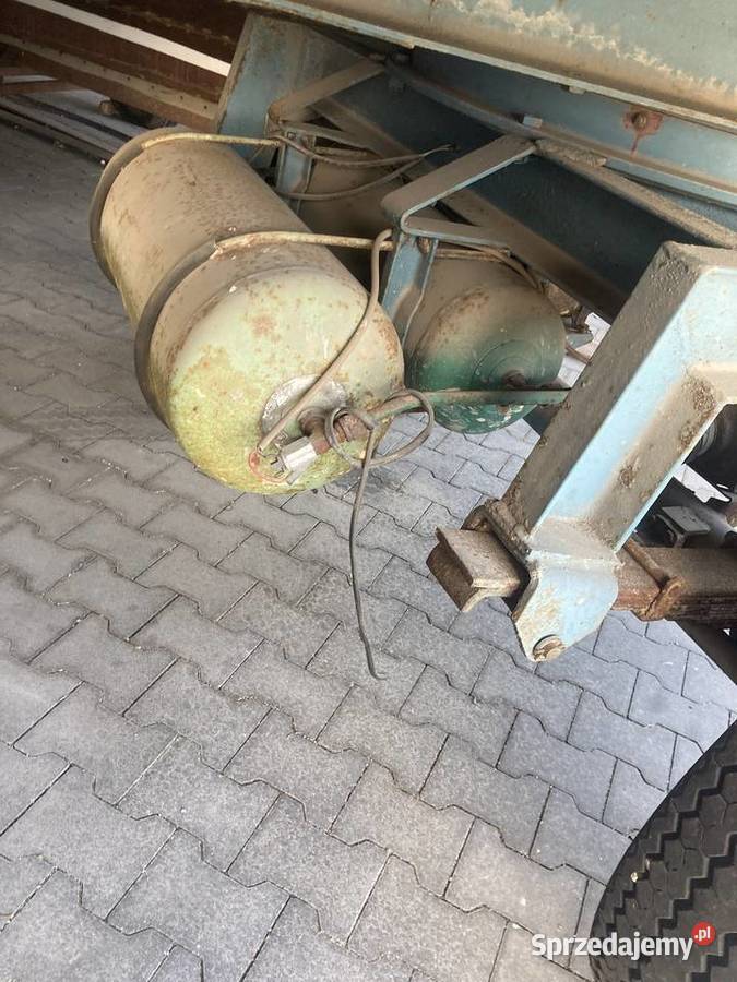 Przyczepa ciężarowa rolnicza 6T D 633 Warszawa