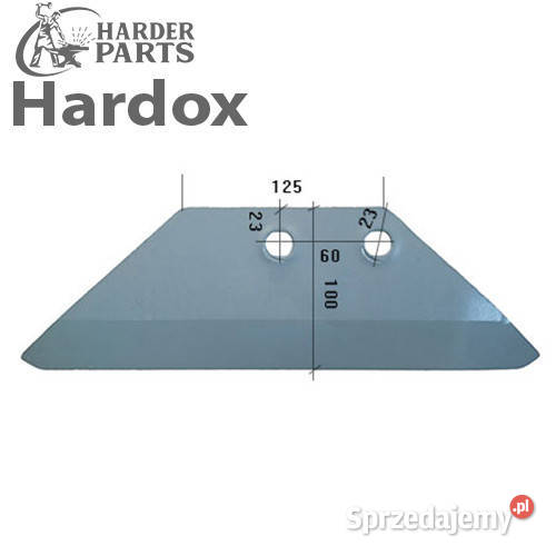 Lemiesz HARDOX 63425004P części do grubera podlaskie sprzedam