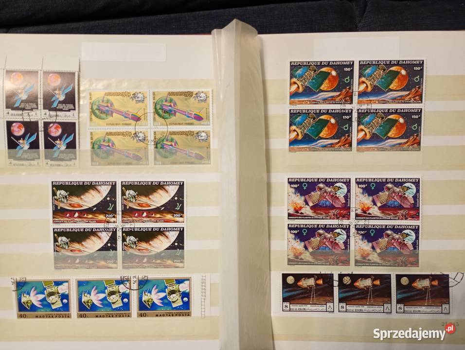 Album klaser ze znaczkami pocztowymi świat temat Łowicz