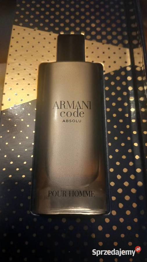 Unikat Giorgio Armani Code Absolu Parfum 15ml Rzeszów