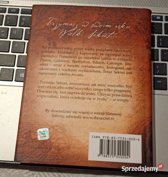 The Secret Sekret Rhonda Byrne wielkopolskie Poznań