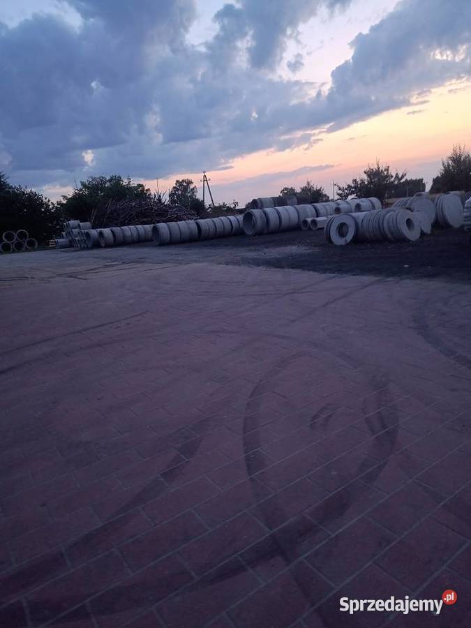 Kręgi i pokrywy betonowe 100x50 Kopanie studni Skrzydłowice