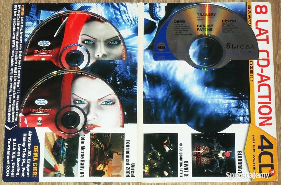 Gra Bloodrayne dema bonusy patche programy śląskie Gliwice sprzedam