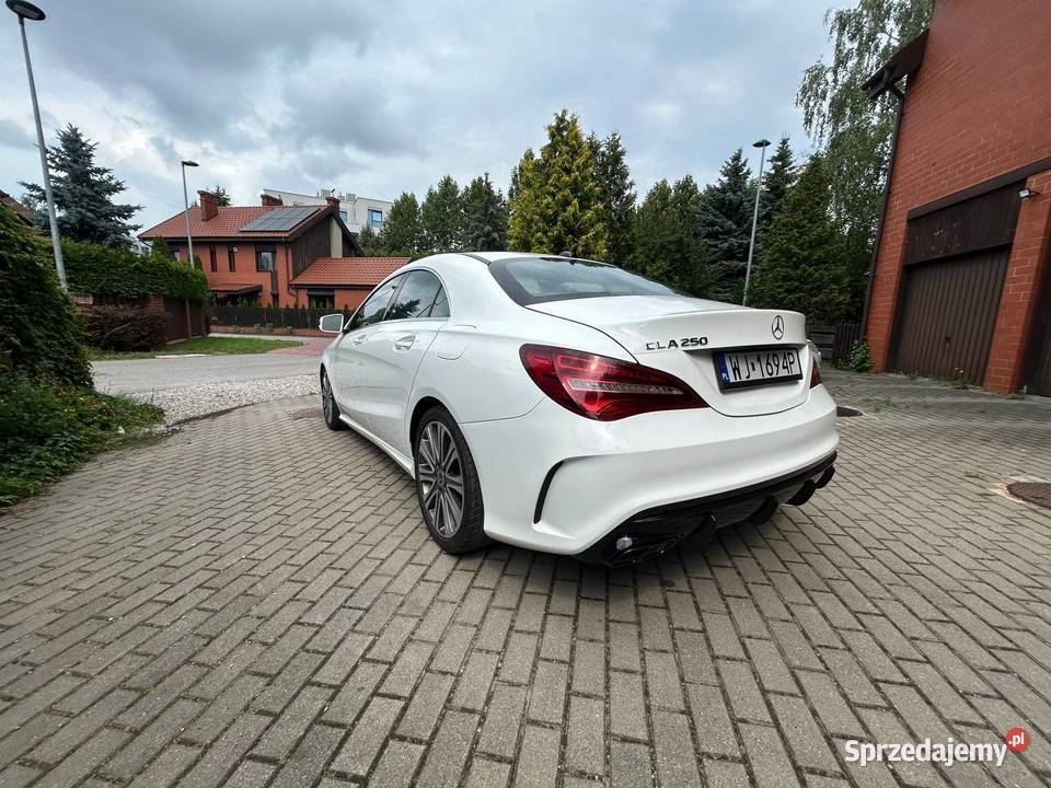 MercedesBenz CLA 250 z 2018 roku Warszawa