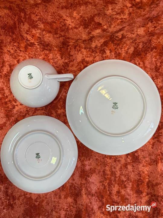 Filizanka KPM Krister biala Kielce