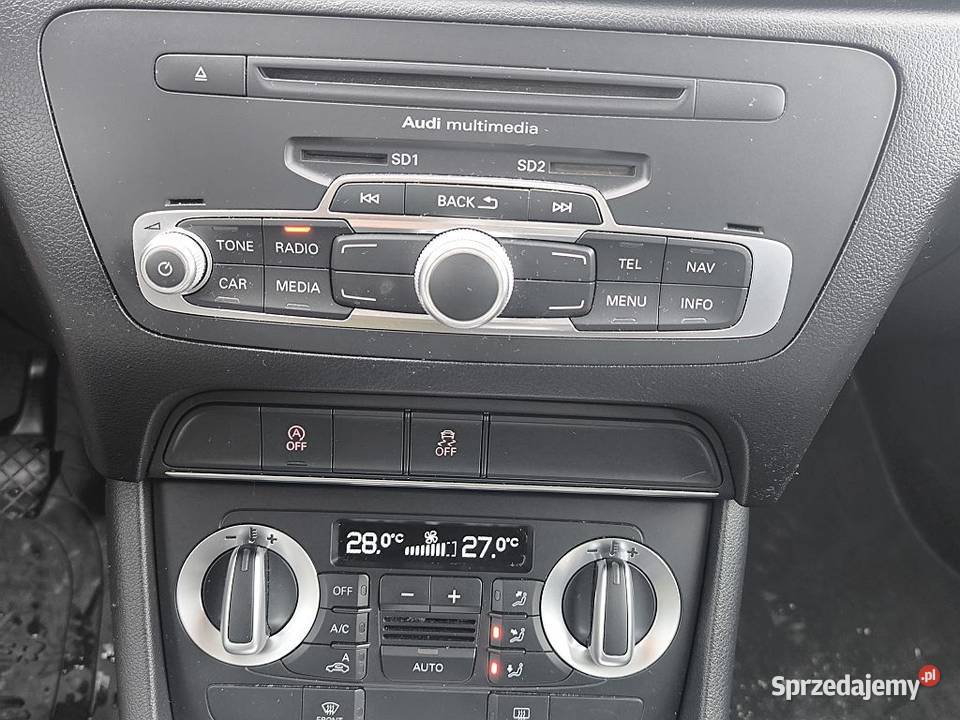 Audi Q3 20tdi 140 Ksenon Ledy nawigacja czujniki Mława