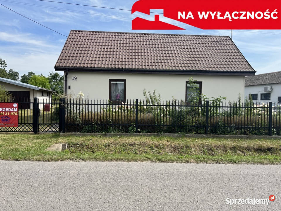 Dom z drewna w Zielonce Starej pod Zwoleniem mazowieckie Zielonka Stara