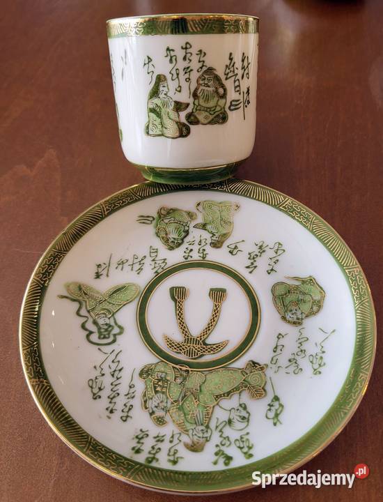 Kolekcjonerska porcelana japońska Kutani serwis zachodniopomorskie Szczecin