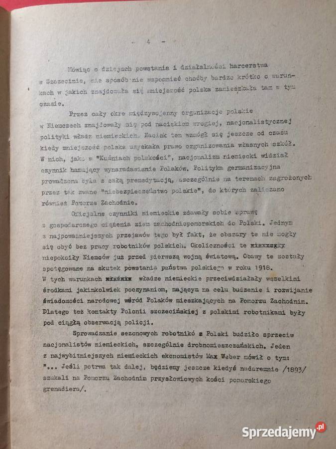 383 Harcerstwo Polskie W Szczecinie W Latach sprzedam