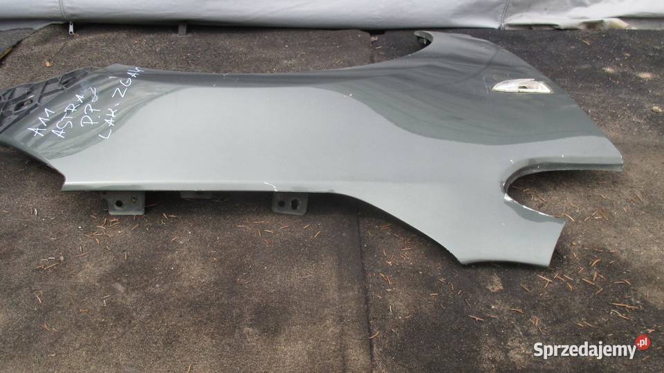 OPEL ASTRA J IV 10r błotnik prawy przód osobowe