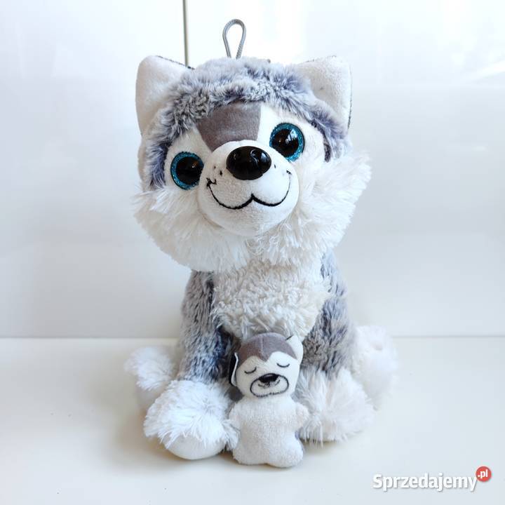 Nowa maskotka mama husky i dziecko Jafri Toys Maskotki Katowice