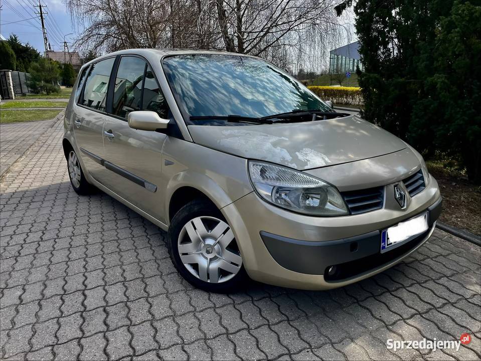 ZadbanyRenaultScenic2006r15DieselHakPanoramaMożZa nieuszkodzony Zduńska Wola