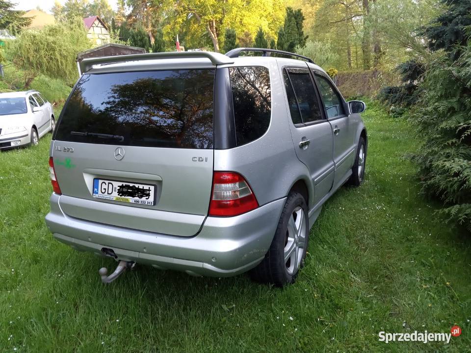 MercedesBenz ML 270 CDI super stan Tuningowany Gdańsk