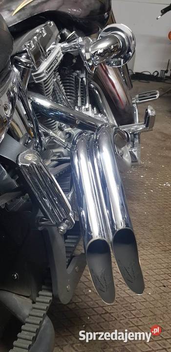 Harlej Custom Cruiser Chopper Thunder Mountain pas napędowy Poraj