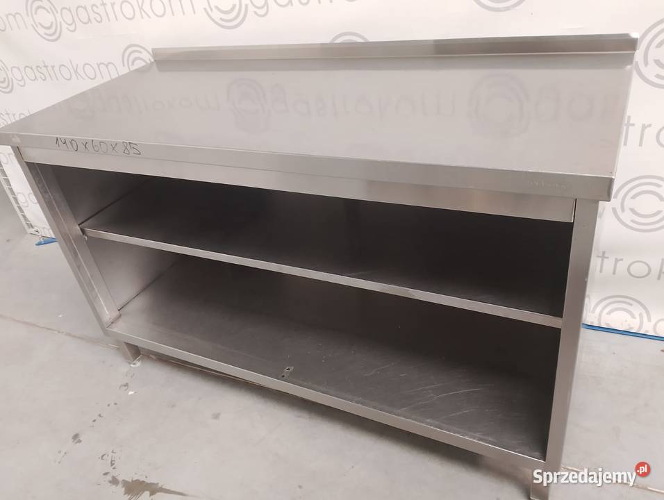 Stół przyścienny zabudowany z 3 stron 140x70x85 Wrocław sprzedam