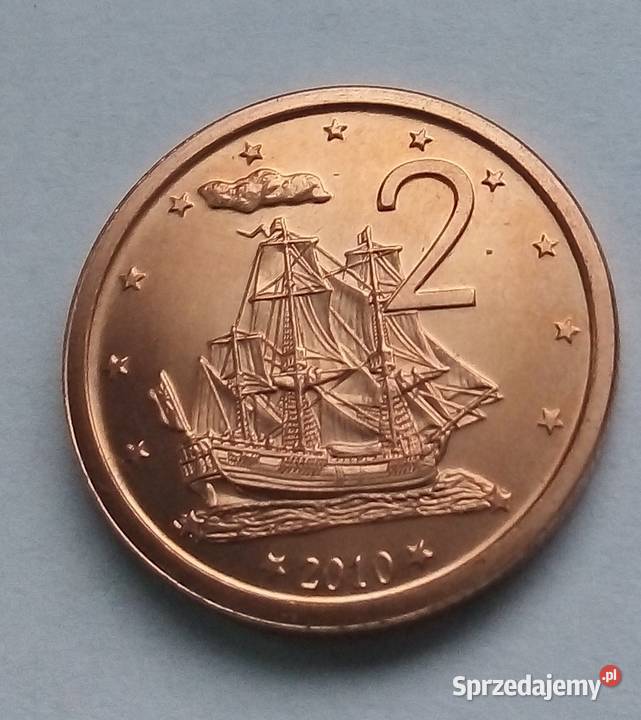 WYSPY COOKA 2 CENT2010 r ELŻBIETA STATEK ŁADNA sprzedam