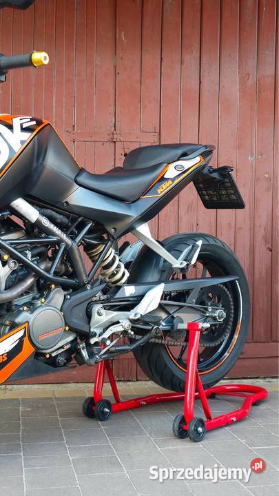 KTM DUKE 125 Zabiele