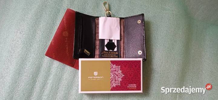 Skórzane etui na klucze ze schowkami Uniseks Dodatki Zielona Góra