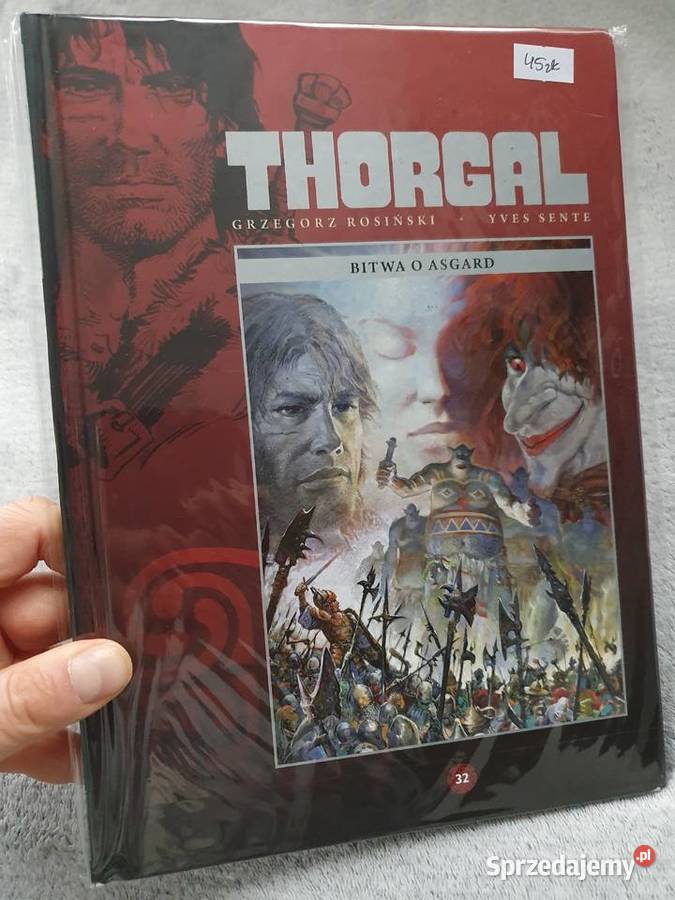 Thorgal zestaw 7 komiksów wydawnictwo Hachette Komiksy pomorskie Gdynia