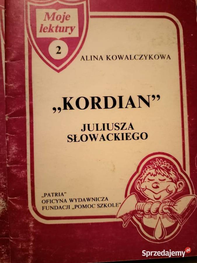 Kordian Słowackiego analiza lektury Księgarnia Warszawa