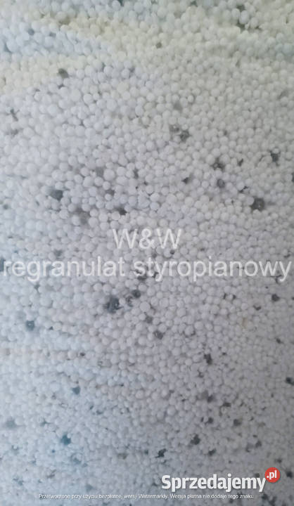 granulat styropianowy styrobeton wylewki Płoty