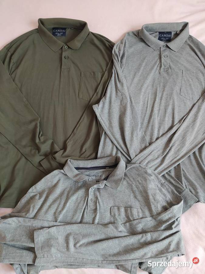 3 bluzka koszulka polo Canda z długim rękawem Rzeszów