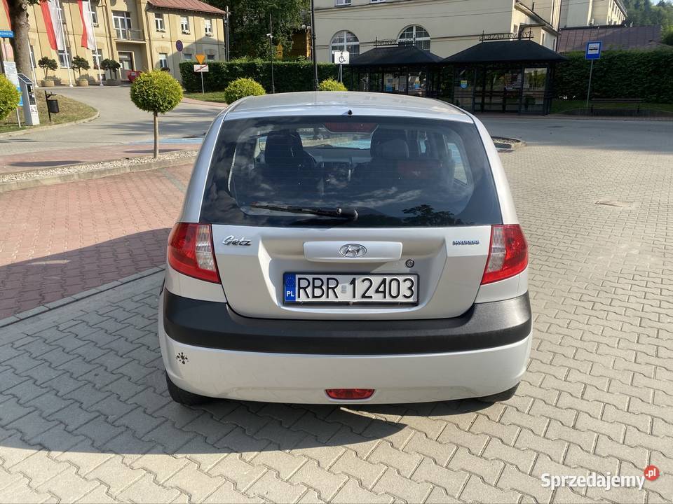 HYUNDAI GETZ 11 MPI 67 2006r Mały przebiegKlima Miejsce Piastowe