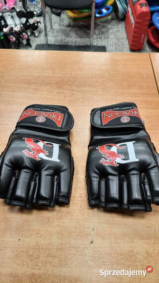 Rękawice kulturystyczne MMA rozmiar XL Dębica