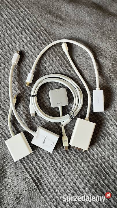 Przejściówki i kabel USBC Apple Macbook Warszawa