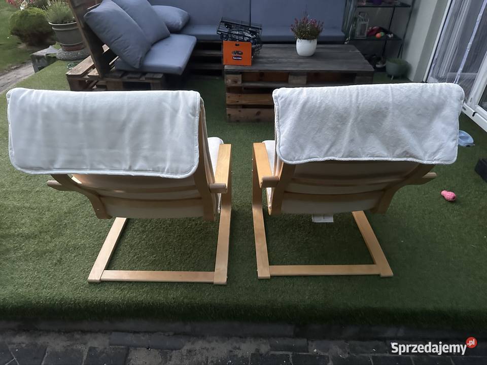 Fotel IKEA z poduszką 2 stan