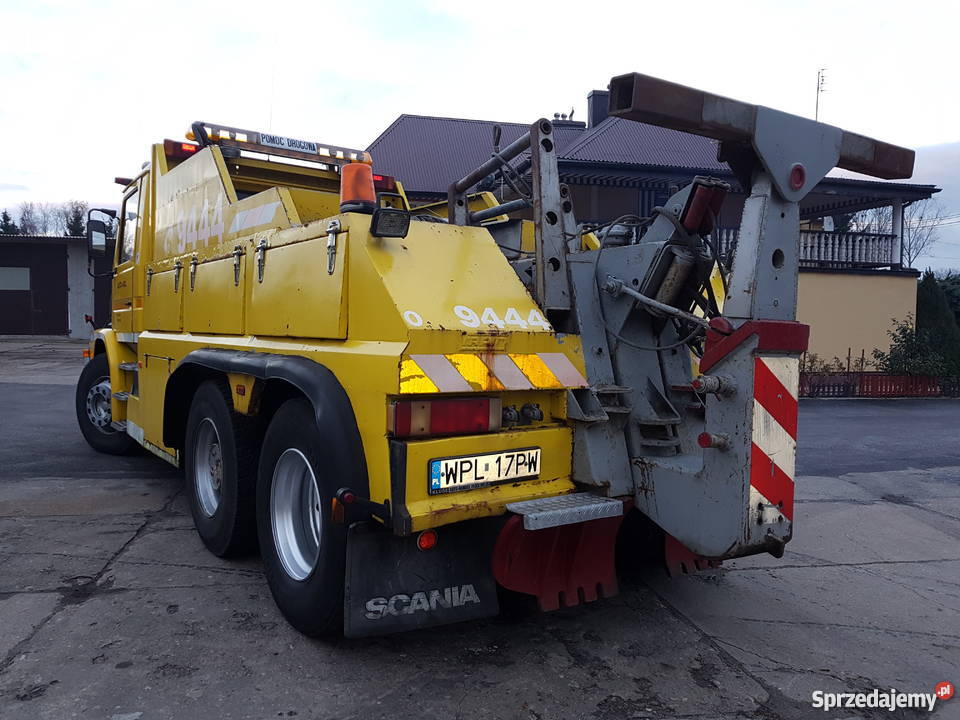Scania 142 HL Pomoc Drogowa Specjalny Holownik Bielsk