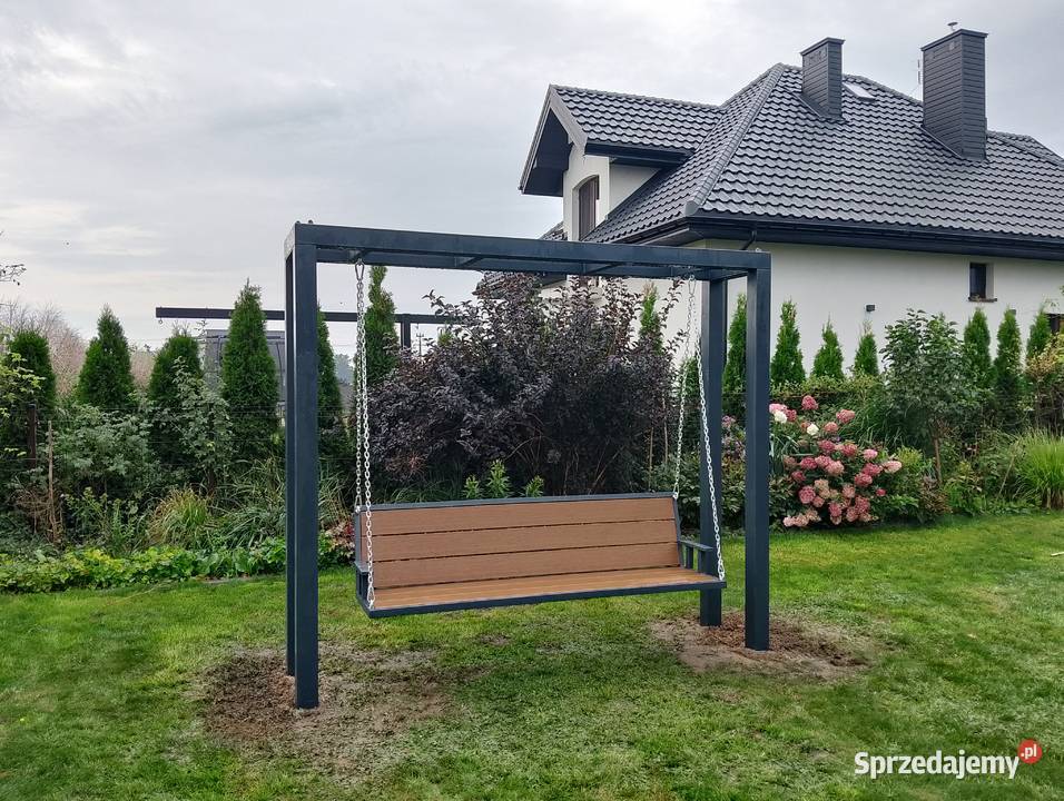 Nowoczesna huśtawka metalowa loft metal Lublin