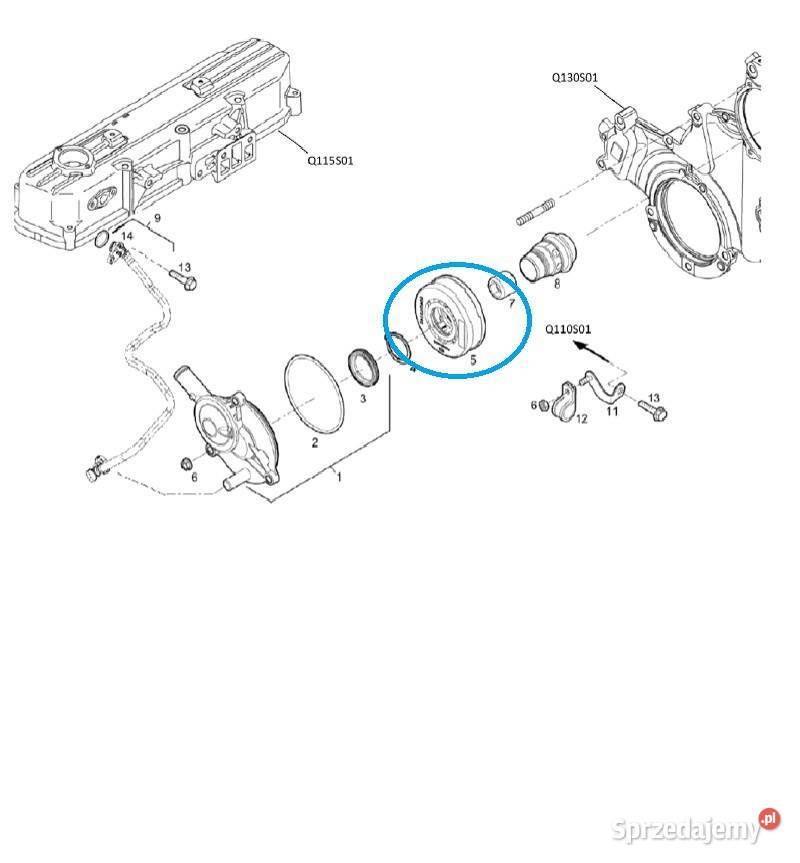 Filtr odpowietrznik silnika IVC LS Tractor