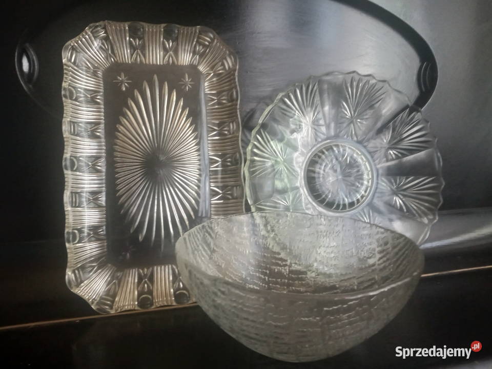Szkło Ząbkowice Zestaw x3 Porcelana i szkło sprzedam