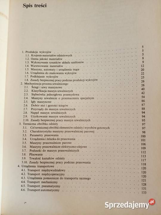 Krawiectwo podręcznik technologii ZSZ Henryk Podręczniki Poznań sprzedam