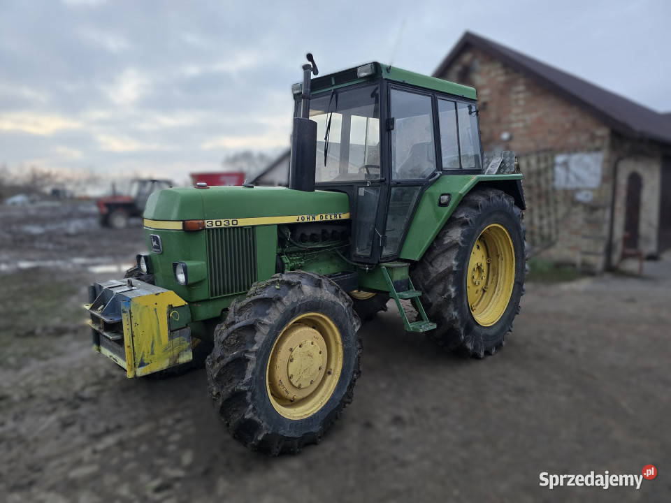 Ciągnik JOHN DEERE 3030 4x4 6cyl 89 mazowieckie Tymianki-Skóry