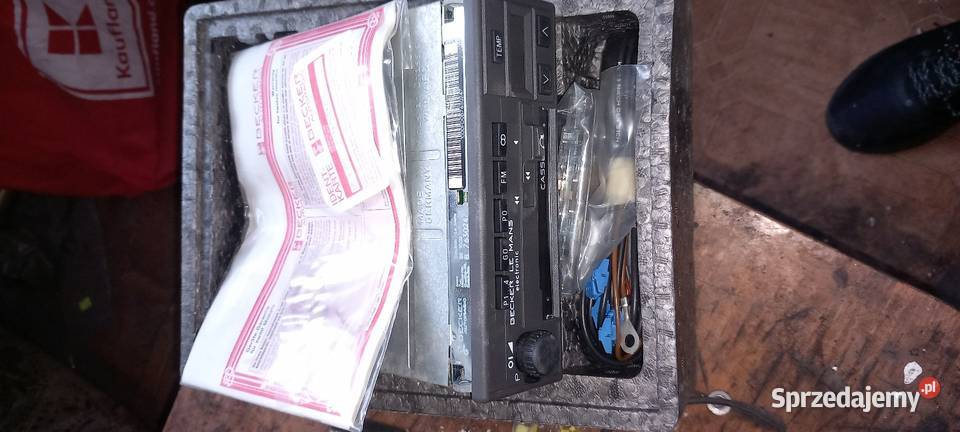 Sprzedam nowe radio BECKER LE MANS Electronic Fabryczne śląskie Ruda Śląska sprzedam