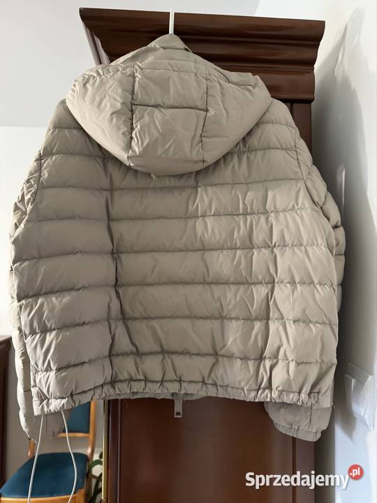 Kurtka puchowa XS Massimo Dutti beżowa z Częstochowa