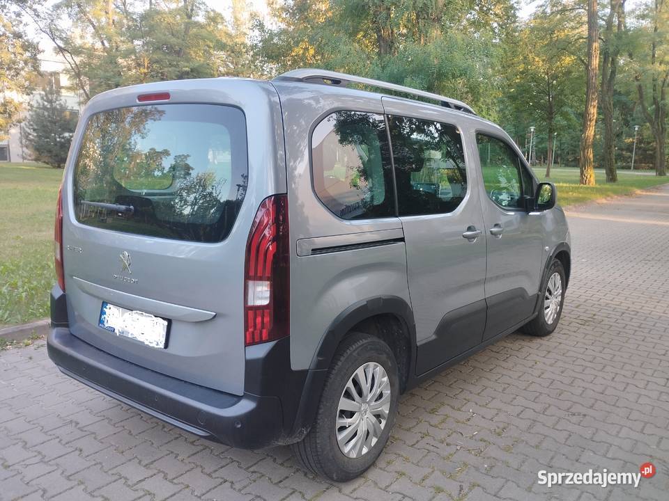 PEUGEOT Rifter pierwszy właściciel bezwypadkowy manualna łódzkie Łódź