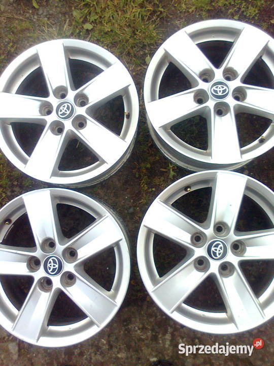 felgi aluminiowe 16 Toyota Coroolla Auris Verso Jarosław sprzedam